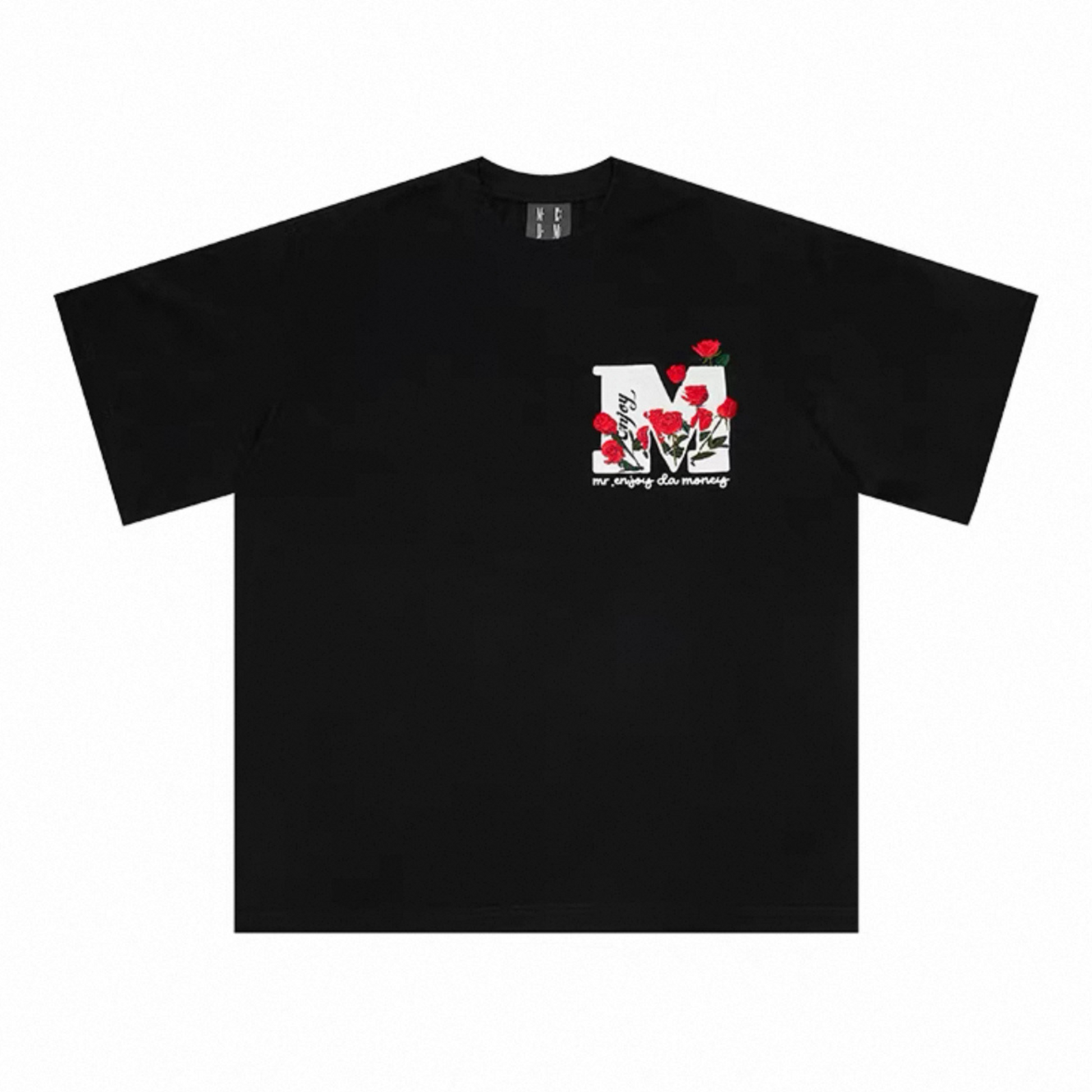 MEDM Rose Embroidery Tee