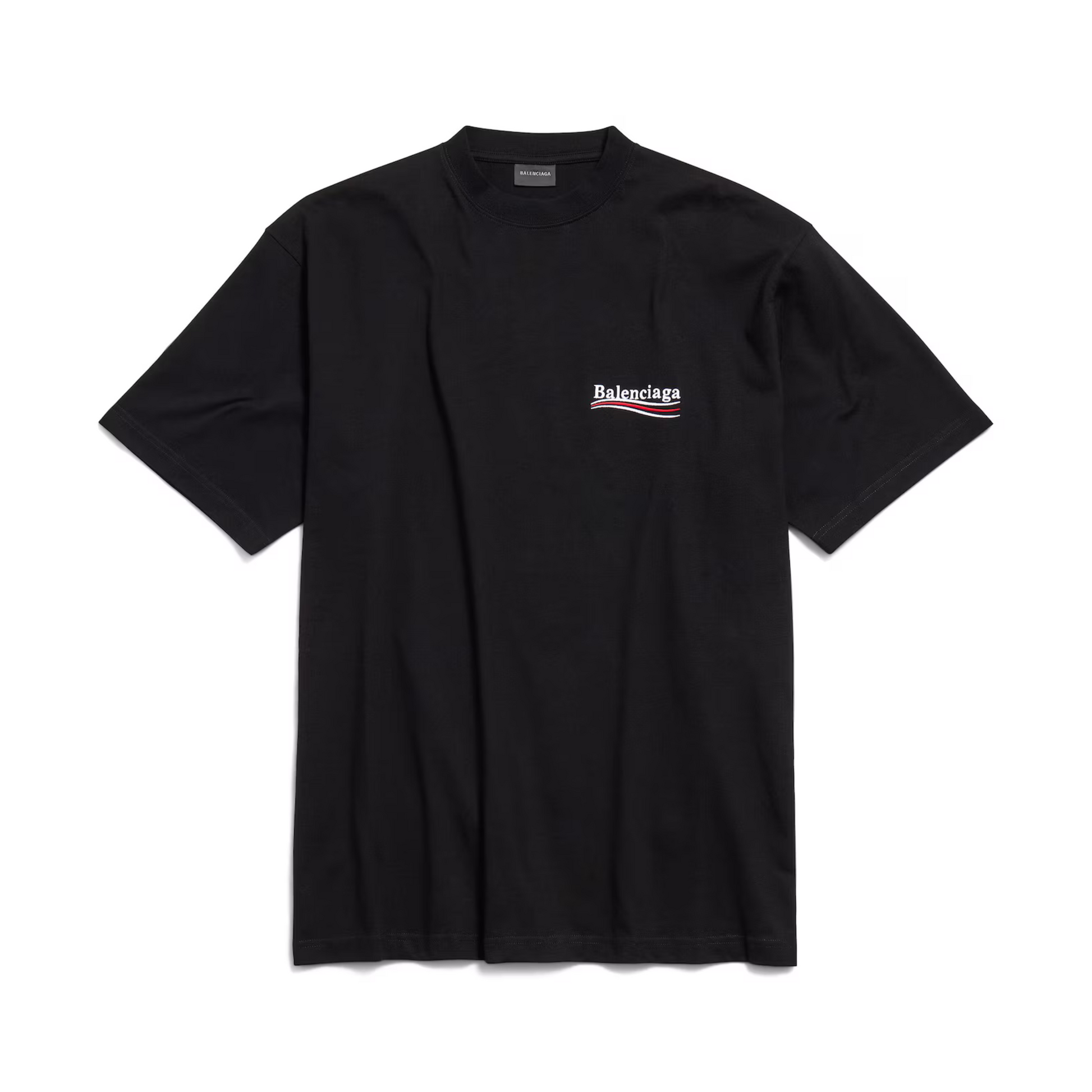 Balenciaga Political Black Tee