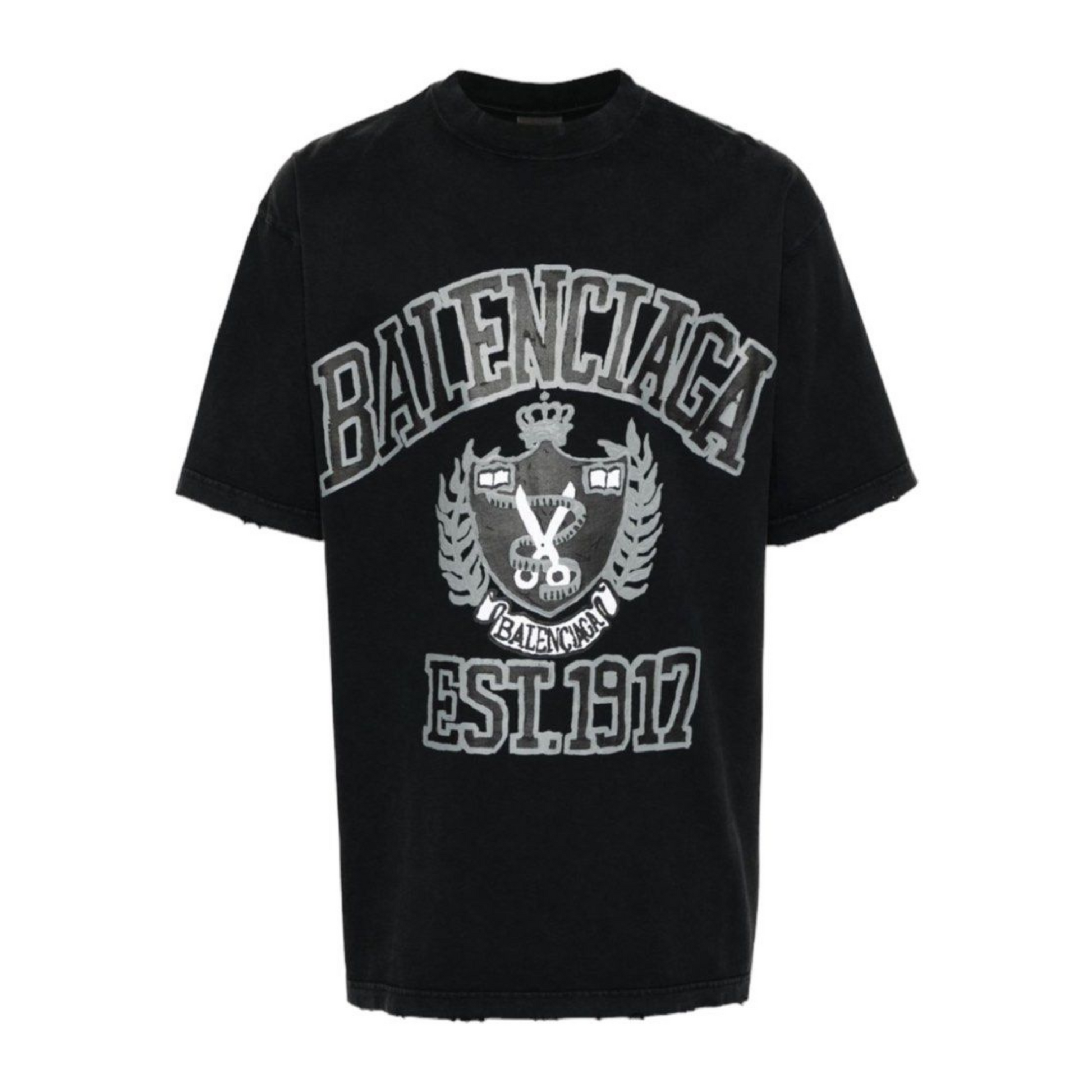 Balenciaga Collage Crest Tee
