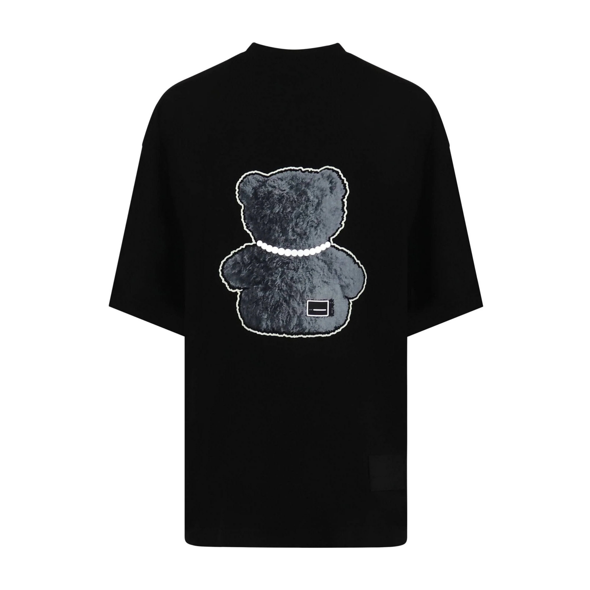 We11done Pearl Bear Reflective Tee