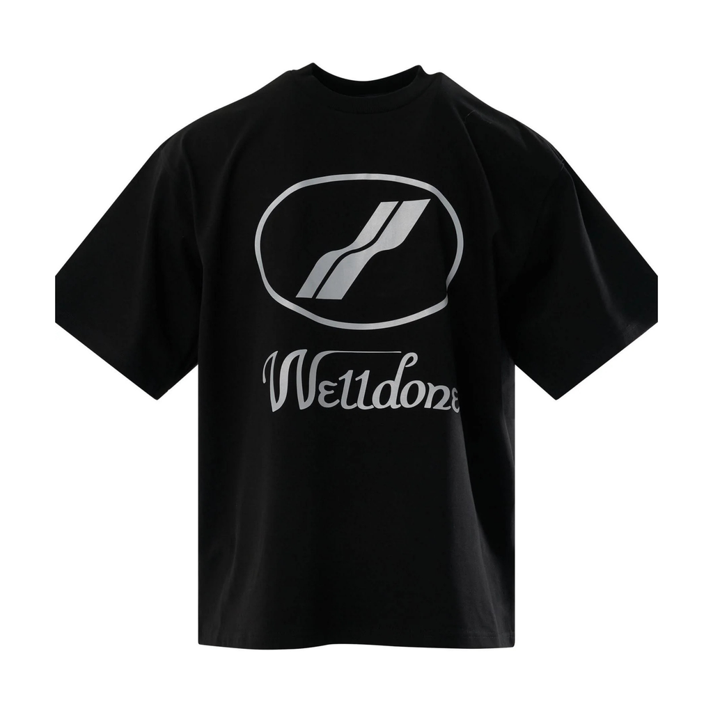 We11done Reflective Logo Tee