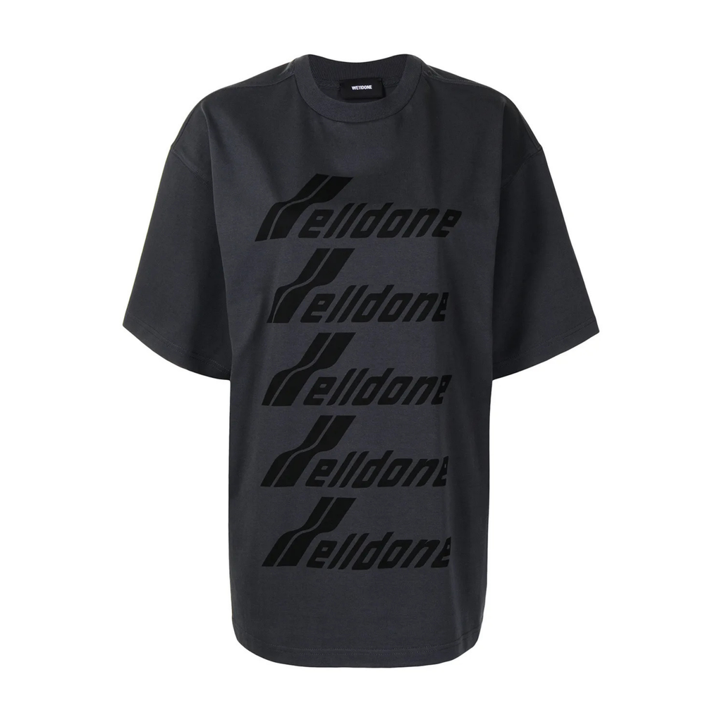 We11done Wave Logo Tee