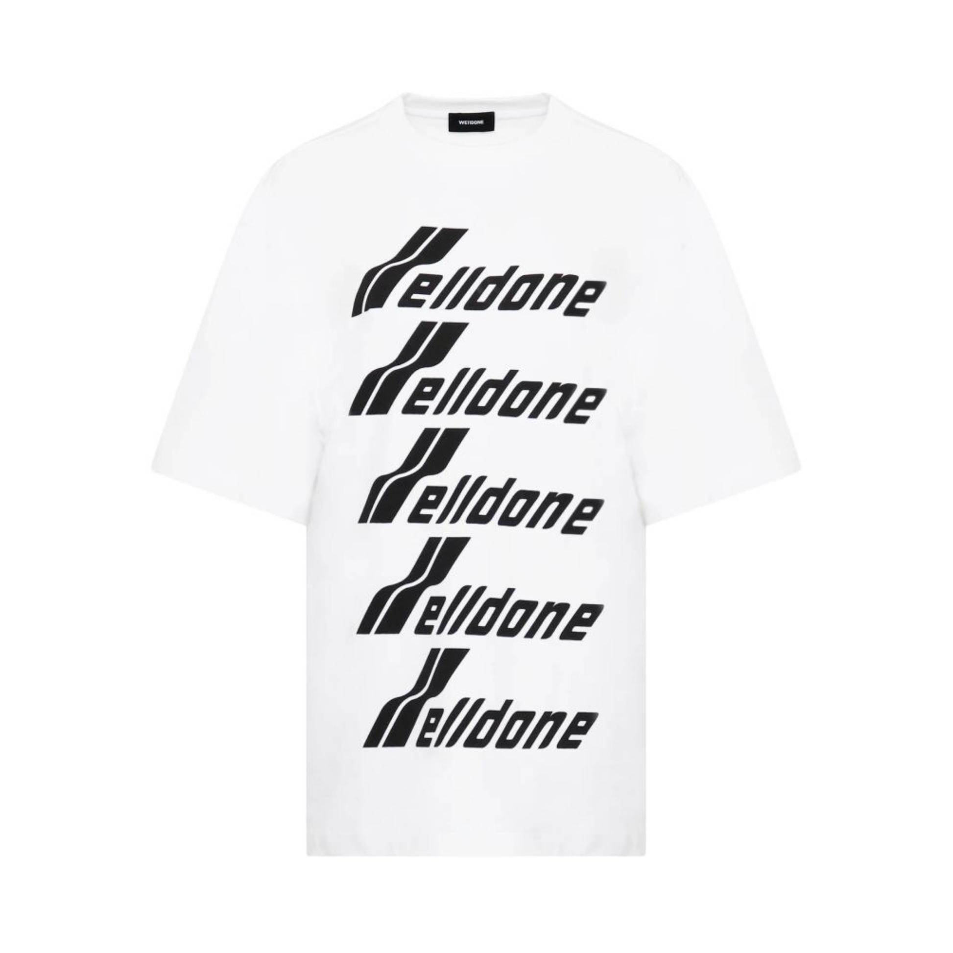 We11done Wave Logo Tee