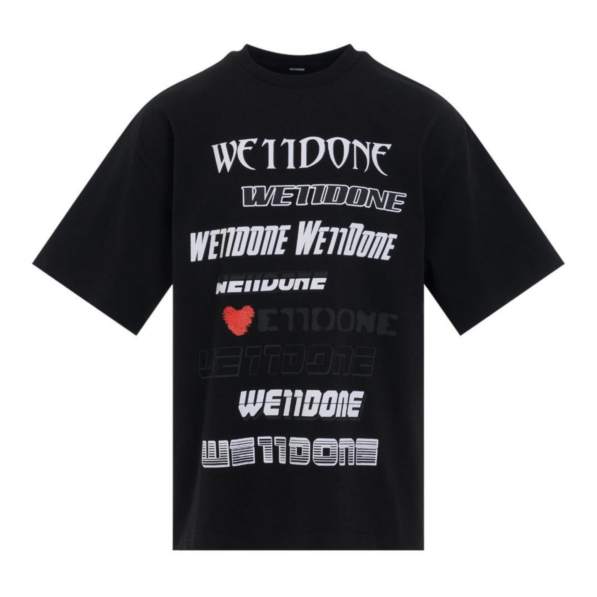 We11done Multilogo Tee