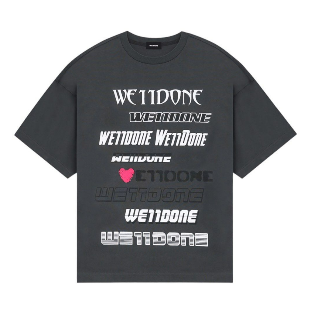 We11done Multilogo Tee
