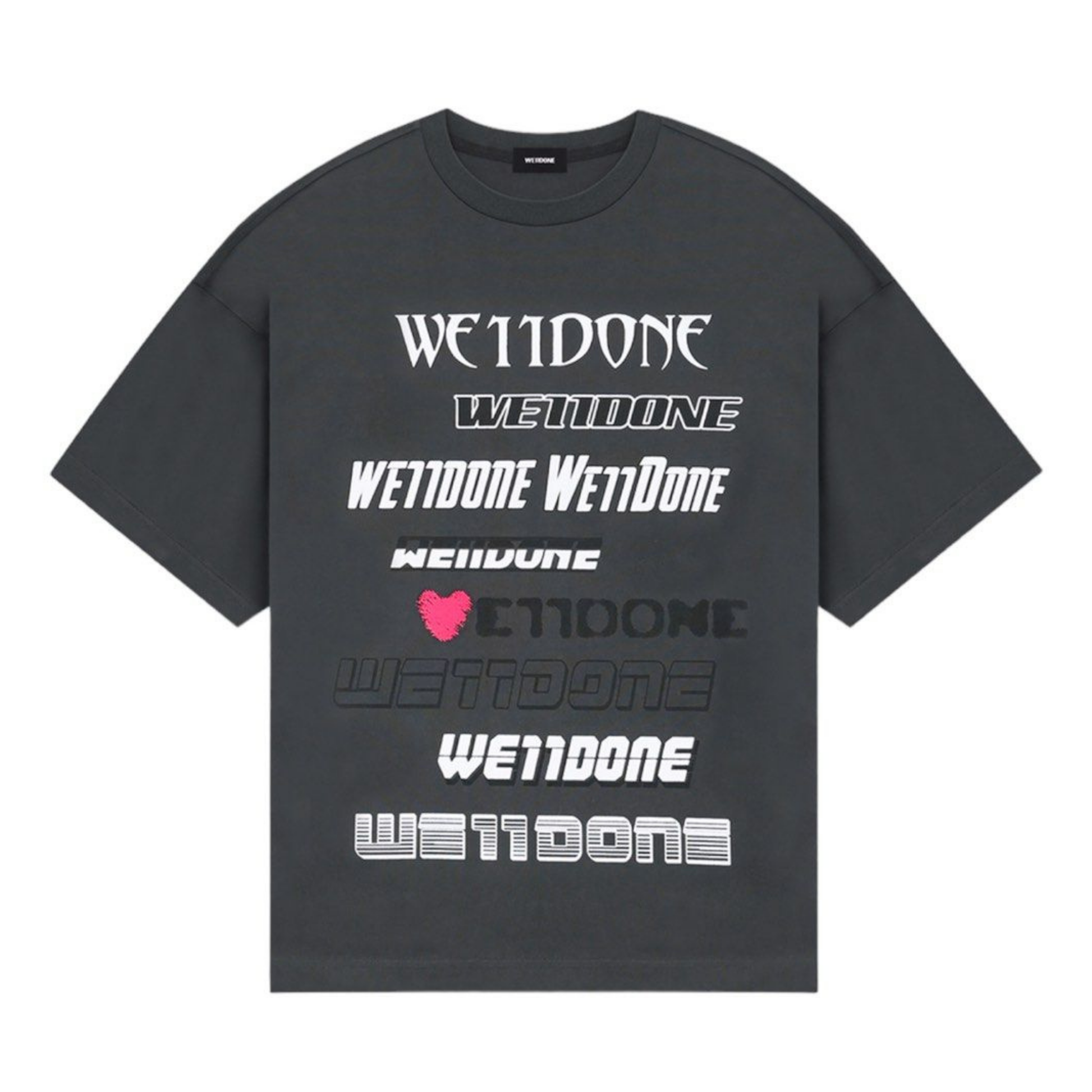 We11done Multilogo Tee
